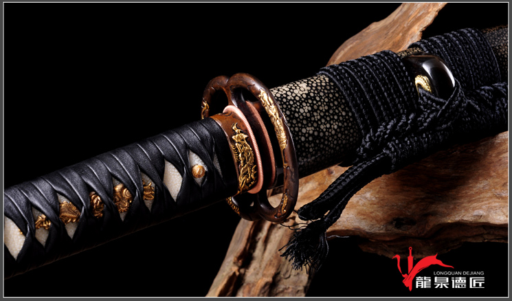 精品武藏打刀|地肌精炼钢（LJG-1318）| - 知名传统刀剑锻造品牌（原龙 